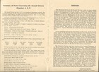 1927 Second Division Association Reunion Program   us Army Aef Wwi     Washington Dc
