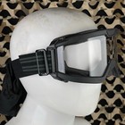 New Rothco Otg Airsoft Goggles - Black W  Clear Lens