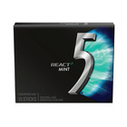 Full Box 10x Packs   5 Gum React 2 Mint Flavor   15 Sticks Per Pack   Sugar Free