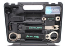 Cyclists 22pc Bike Tool Kit Bicycle Repair Set For Mountain   Road Bike W  Case
