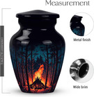 Night Forest Urns For Human Ashes Adult Male   Female - Small Cremation Urn For