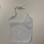 25 Pack White Baby Bibs  Perfect For Decorating At Baby Showers