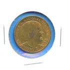 1933 Vfw National Home Christmas Good Luck Souvenir Token  45 Vintage 1  Medal 