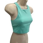 Free People Movement Mint Racerback Sports Bra Crop Top M l Made In Turkey