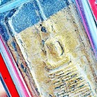 Wealth Antique 100y Somdej Toh Watrakang Old Gold Long 29row Thai Amulet  18391