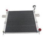 4 Row Aluminum Radiator For 1999-2000 Jeep Grand Cherokee Lared Limited 4 7l V8
