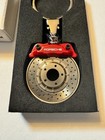 Porsche Museum Edition Red Brake Caliper Keychain Keyring From Stuttgart Germany