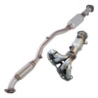 2x Catalytic Converter For 2013-2016 Nissan Altima 2 5l Front   Rear