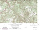 Bent Mountain Quadrangle Virginia 1963 Usgs Topo Map 7 5 Minute Topographic