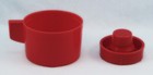 Aladdin Replacement Red Thermos Cup  123 W stopper  30