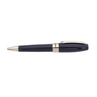 Montegrappa Blue And Palladium Fortuna Ballpoint Pen