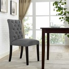 Modway Mo- Duchess Modern Tufted Button Upholstered Fabric Parsons  Dining Chair