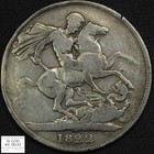 1822 Tertio George Iv Great Britain Silver Crown - Ex-jewelry