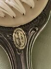 Vintage Silver Plated Vanity Set Art Nouveau Mirror Brush Comb Heavy