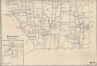 Harwinton Ct  1874   Map With Homeowners Names Shown