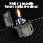 Tactical Lighter Storage Box Container Inner Tank Cigarette Lighter Case Holder