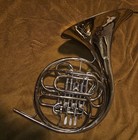 C g  Conn Elkhart  Nickel Silver Model 6d Double French Horn