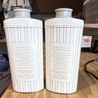 Empty Vintage Avon Cotillion 1934 Body Powder Talc Containers Empty Set Of 2