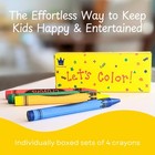 Bulk Crayons 4 Pack Boxed Sets Classroom Party Favors Nontoxic 100 Count