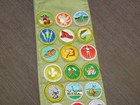 Vintage Bsa Boy Scouts Of America Patch 24  1 1 2  Patches  On Sash  Lot