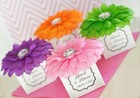Custom Daisy Flower Themed Favor Boxes     Personalized For Your Special Day