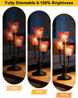 Vintage Mid Century Modern Table Lamp For Living Room Dimmable Nightstand Lamp R
