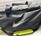 Nike Air Max Gear Duffle Travel Gym Athletic Bag Black 24    Zip Handles Pockets