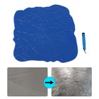 Concrete Texture Stamp Mat Cement Stamping For Imprinting Edge Trimmer 18  X 18 