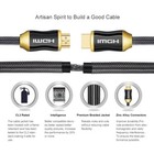 4k Gold Hdmi Cable 2 0 6ft 2m High Speed Ultra Hd Uhd Hdcp Hdtv 18gbp 1080p 60hz