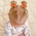 24pcs 2inch Hair Clips   Girls  Fully Lined Tiny Bows Alligator Clips For Infant