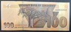 2020 Zimbabwe 100 Bond Dollars P106  Ag29928   