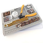 Mini Bead Board 3 Straight Channels With Lid 11 25x7 75 