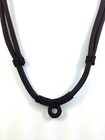 Thai Buddha Buddhist Amulet Handmade Pendant Black Necklace Rope 1 Hook 28 