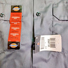 Dickies Men s 1574 Short Sleeve Casual Original Fit Button Up Work Shirt Gray