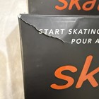Skateez Skate Trainers - Orange For Skaters Ice Hockey New Open Box