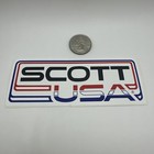 Lot Of 2 Vintage Scott Usa Bumper Sticker Goggle Motocross Ahrma Decal 2  X 5 