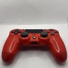 Sony Dualshock 4 Wireless Red Controller Cuh-zct2u For Playstation 4  Read