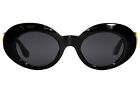 Versace Vk4428u Gb1 87 Sunglasses Youth Kids Girl s Black dark Grey Lenses 45mm
