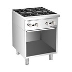 24  Commercial Natural Gas Range 4 Burners Gas Stove Stainless Steel100000btu