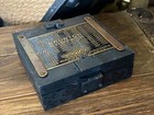 Rare Vintage Brass Brunton Compass Kelvin   Hughes London 1917 Nautical Antique