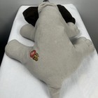 Vintage Tonka 1985 Super Pound Puppies Dog Plush Gray 17    Stuffed Animal