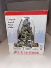 Vintage Mr Christmas Snow Time Ski Mountain Water Snow Globe  Plays Let It Snow