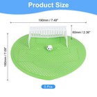 5pcs Urinal Screen Deodorizer Anti-splash Scented Mat Urinal Cakes Green