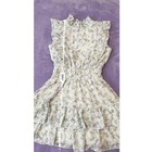 Rare Editions Secret Garden Dress Girls Size 7 White Purple Floral Nwt