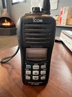 Icom Ic-m34 Handheld Waterproof Vhf Marine Band Transceiver W  Charger