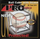 Pro-mold Ball Cube 25 Year  Uv  Baseball Holder Display Case Made In The Usa