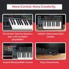  Nektar Impact Lx25    Usb Midi Controller Keyboard With Nektar Daw Integration 