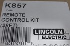 Lincoln Electric K857 25 Ft Cable Length 6-pin Plug Type Remote Output Control