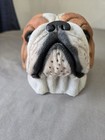 Vintage English Bulldog Piggy Bank Sitting