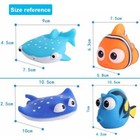 8pcs Finding Dory Nemo Bath Squirters Bath Toys Baby Floating Squirt Bath Toy